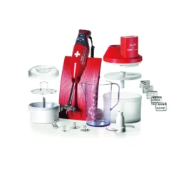 Frullatore ad immersione Bamix SuperBox Rosso