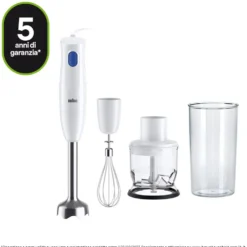 Frullatore ad immersione Braun MultiQuick 1 450W bianco