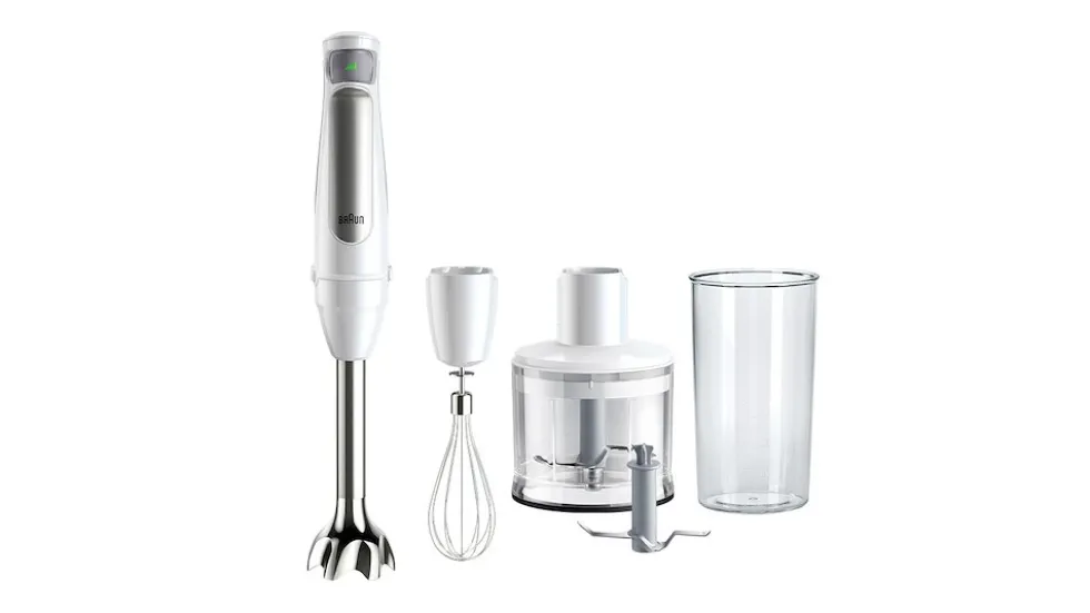 Frullatore ad immersione Braun MultiQuick 7 MQ7035IWH 1000W con tritatutto