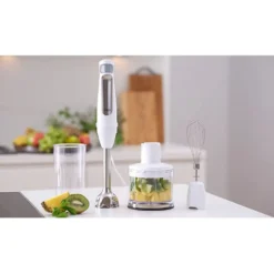 Frullatore ad immersione Braun MultiQuick 7 MQ7035IWH 1000W con tritatutto