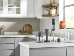 Frullatore ad immersione Kenwood HBM60.307GY con 5 accessori