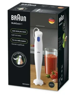 Frullatore a immersione Braun MultiQuick 1 MQ10.001P 450W