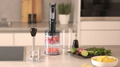 Frullatore a immersione Braun MQ55254MBK, 1000W, 25 velocità