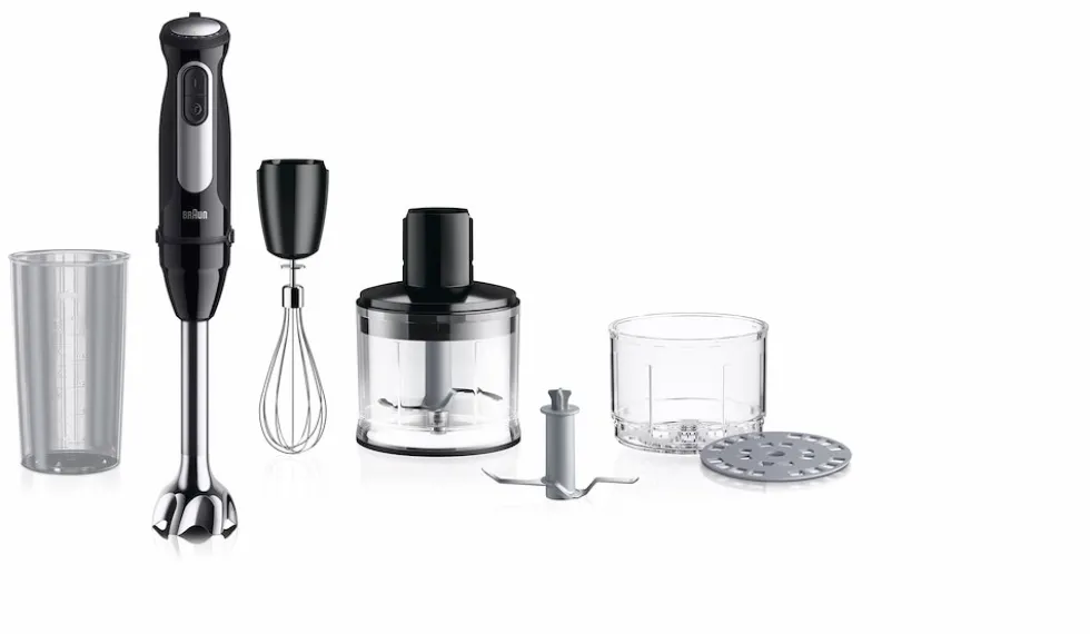 Frullatore a immersione Braun MQ55254MBK, 1000W, 25 velocità