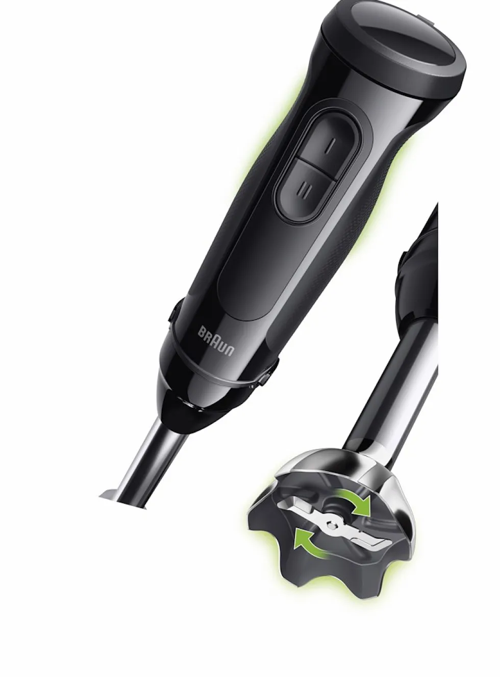 Frullatore a immersione Braun MultiQuick 3 MQ30201MBK 900W
