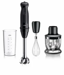 Frullatore a immersione Braun MultiQuick 5 MQ50202MBK 1000W con tritatutto