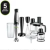 Frullatore a immersione Braun MultiQuick 7X MQ7087X 1000W con bicchiere e tritatutto