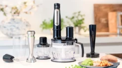 Frullatore a immersione Braun MultiQuick 7X MQ7087X 1000W con bicchiere e tritatutto