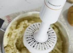 Frullatore a immersione Kenwood Triblade XL HBM40.306WH con 850W e Turbo