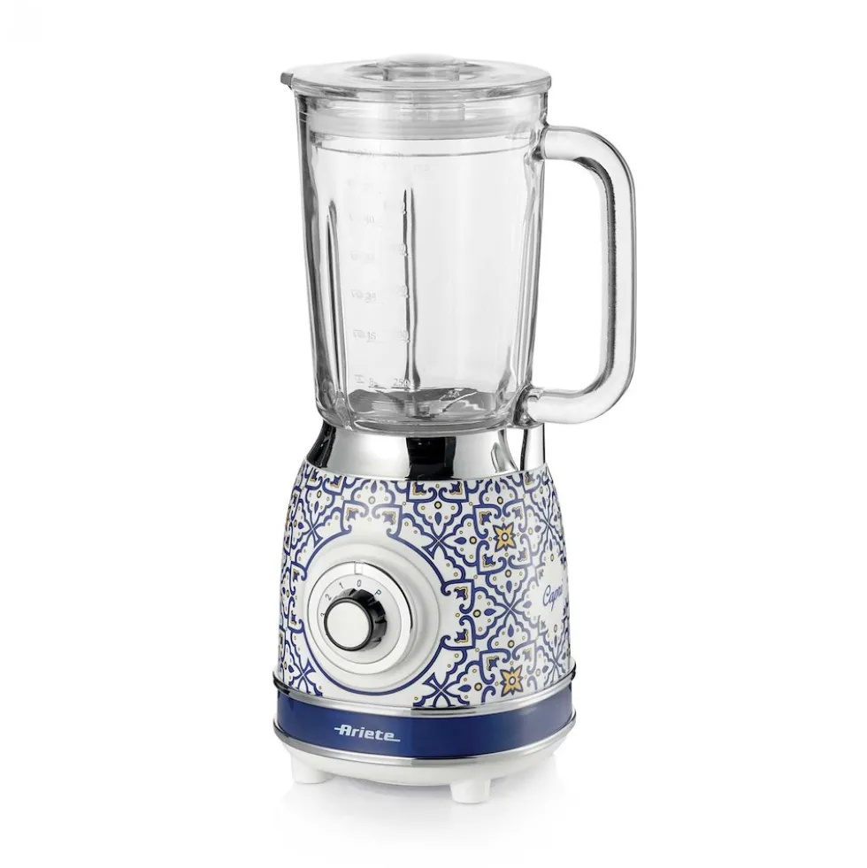 Frullatore Ariete 583 Capri 1000W con tazza in vetro e funzione tritaghiaccio