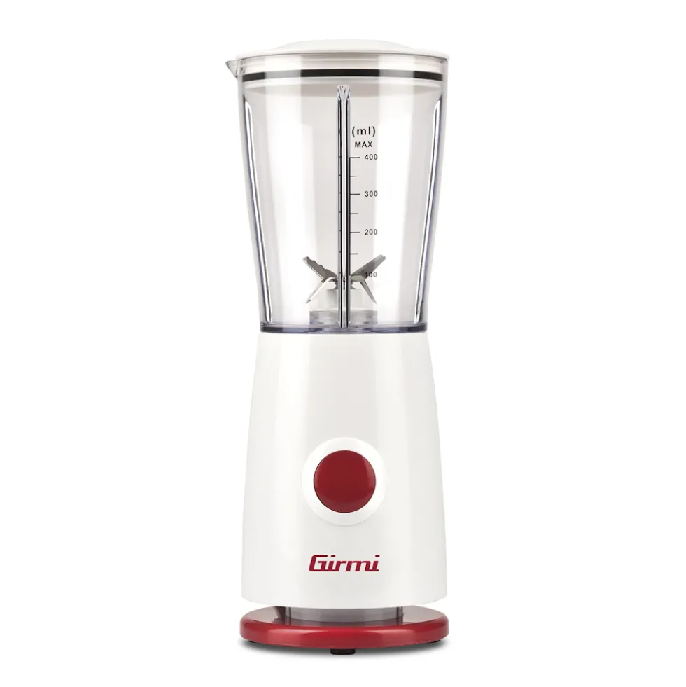 Frullatore elettrico GIRMI FR0301 170W con 4 lame in acciaio inox