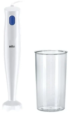Frullatore immersione Braun 0X22111471 MULTIQUICK 1 MQ 10001 P Bianco