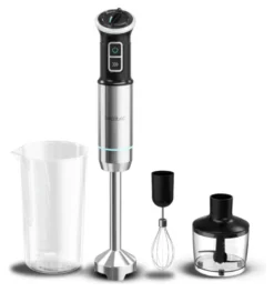 Frullatore immersione Cecotec 03912 Power Neutron 1100MAX Black e Inox