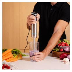 Frullatore immersione Cecotec 03912 Power Neutron 1100MAX Black e Inox