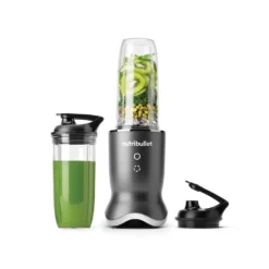 Frullatore Nutribullet Ultra 1200W con lame in acciaio inox, grigio scuro