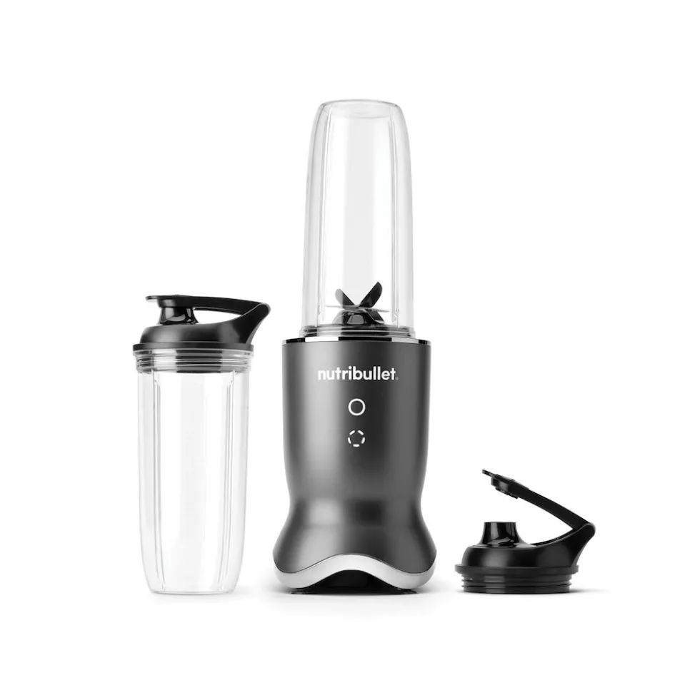 Frullatore Nutribullet Ultra 1200W con lame in acciaio inox, grigio scuro