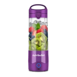 Frullatore portatile Nutribullet NBP003PU, autonomia 15 cicli