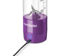 Frullatore portatile Nutribullet NBP003PU, autonomia 15 cicli