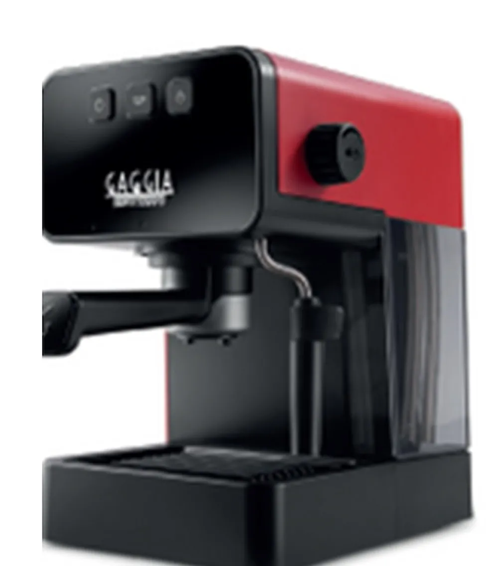 Gaggia Macch Caffe 1900W 15Bar Plastica Black/Red