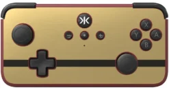 Gamepad Crkd 24 NS RG RET NEO S Retro Gold Edition Gold e Red