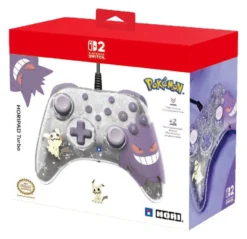 Gamepad Hori NSX 090E SWITCH 2 Horipad Turbo Pokemon Gengar & Mimikyu