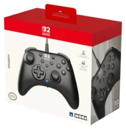 Gamepad Hori NSX 005E SWITCH 2 Horipad Turbo Black