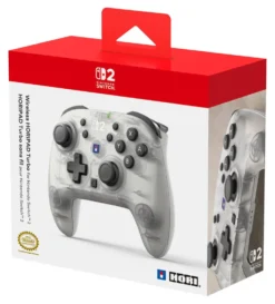Gamepad Hori 1200906 SWITCH 2 Horipad Turbo Wireless Frost White Ice C