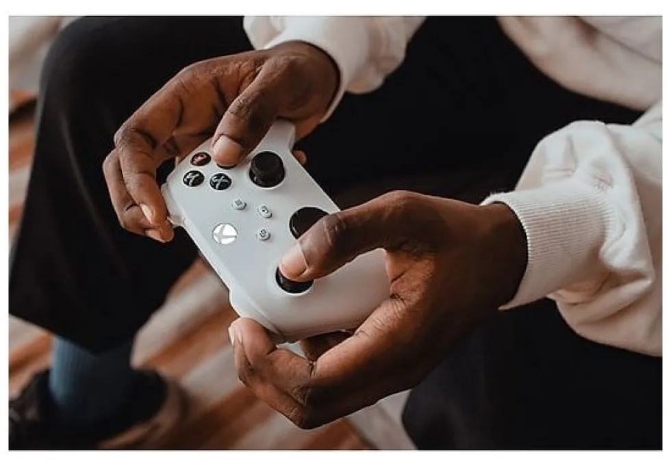 Gamepad Microsoft EP2 29920 XBOX Robot white
