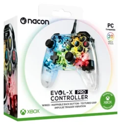 Gamepad Nacon XBXEVOL XPROLIGHT XBOX Evol X Pro Wired Clear