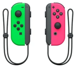 Gamepad Nintendo 2512366 SWITCH Joy con L R Neon pink e Neon green