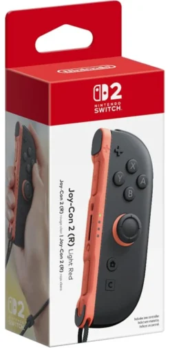 Gamepad Nintendo 10015101 SWITCH 2 Joy Con 2 Right Light red