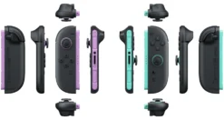 Gamepad Nintendo 10017956 SWITCH 2 Joy Con 2 Light Purple e Light Gree
