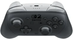 Gamepad Nintendo 10015325 SWITCH 2 Pro Controller Black e White
