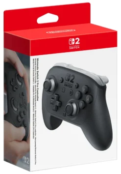 Gamepad Nintendo 10015325 SWITCH 2 Pro Controller Black e White