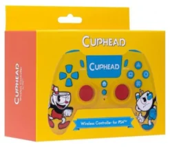 Gamepad Qubick ACP40224 PLAYSTATION 4 Cuphead Yellow