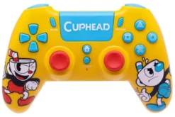 Gamepad Qubick ACP40224 PLAYSTATION 4 Cuphead Yellow