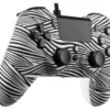 Gamepad Qubick ACP40169 PLAYSTATION 4 Black & White 2.0 Wired White e