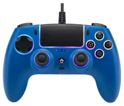 Gamepad Qubick COP50018 PLAYSTATION 5 RGB Neon blue