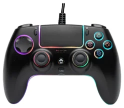 Gamepad Qubick COP50015 PLAYSTATION 5 RGB Neon black