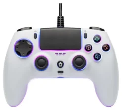Gamepad Qubick COP50016 PLAYSTATION 5 RGB Neon white