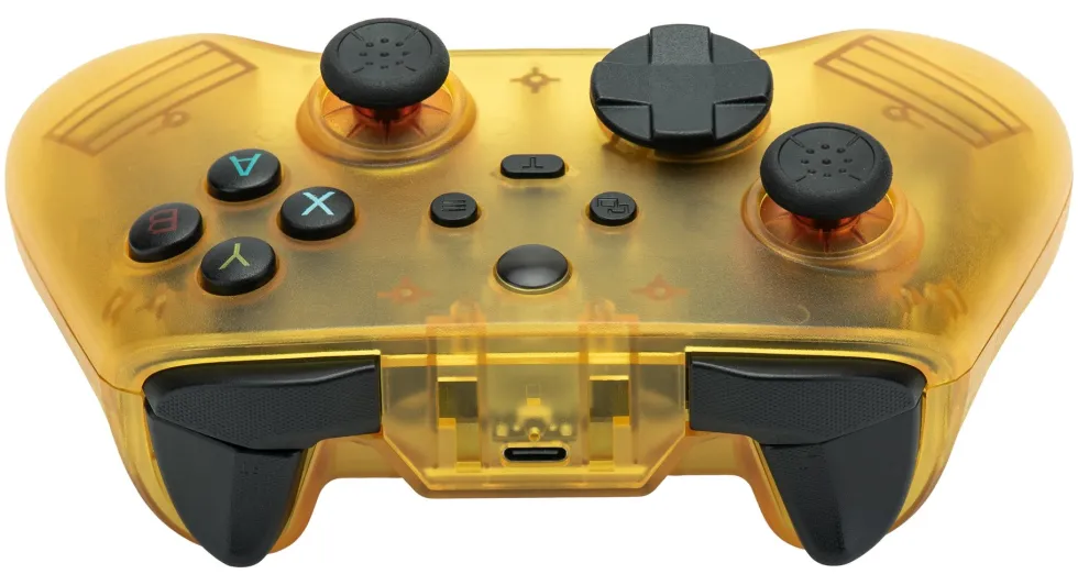 Gamepad Qubick COSW0016 SWITCH Clear yellow