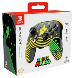 Gamepad Turtle Beach TBC 8101 75 REMATCH Super Mario Star (Glow In The