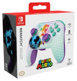 Gamepad Turtle Beach TBC 8101 95 REMATCH Invincible Mario (Glow In The