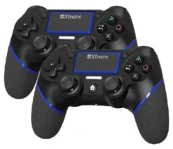 Gamepad Xtreme 20001 PLAYSTATION 4 Combo 2 Pad BT Black