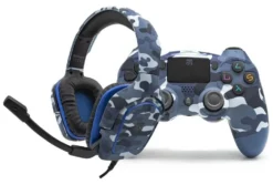 Gamepad Xtreme 90432 PLAYSTATION 4 Set Accessori Ice camo blue