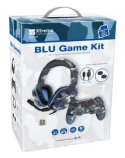 Gamepad Xtreme 90432 PLAYSTATION 4 Set Accessori Ice camo blue
