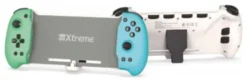 Gamepad Xtreme 95641 SWITCH Hand Stand Controller Wired Green e Blue
