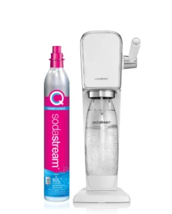 Gasatore Sodastream Art bianco con bottiglia