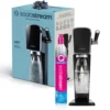 Gasatore Sodastream Art nero con bottiglia