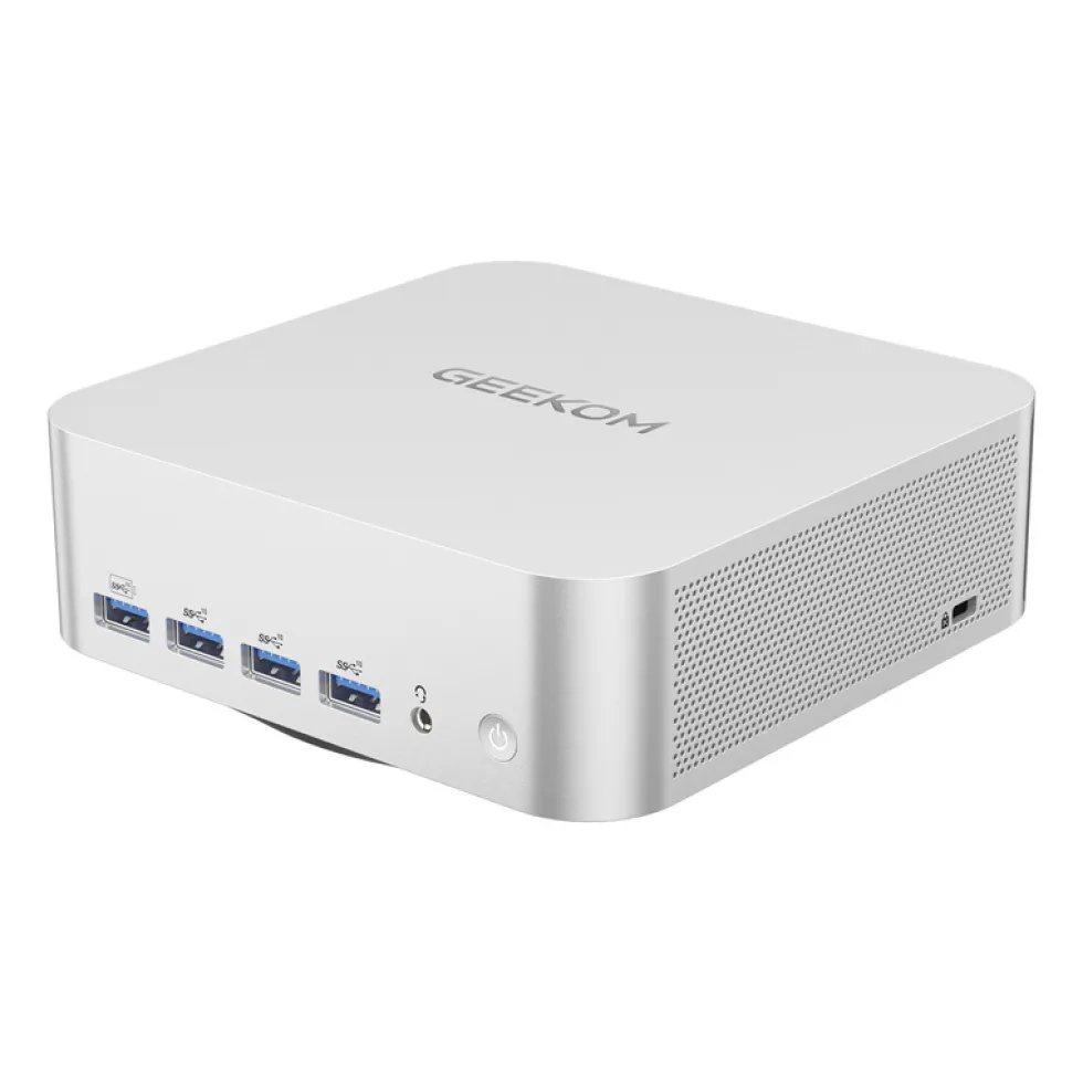 GEEKOM Mini PC A7MAX - AMD Ryzen 9 7940HS, 16GB RAM, 1TB SSD, Windows 11 Pro - Potente PC Desktop Compatto per Ufficio e Gaming